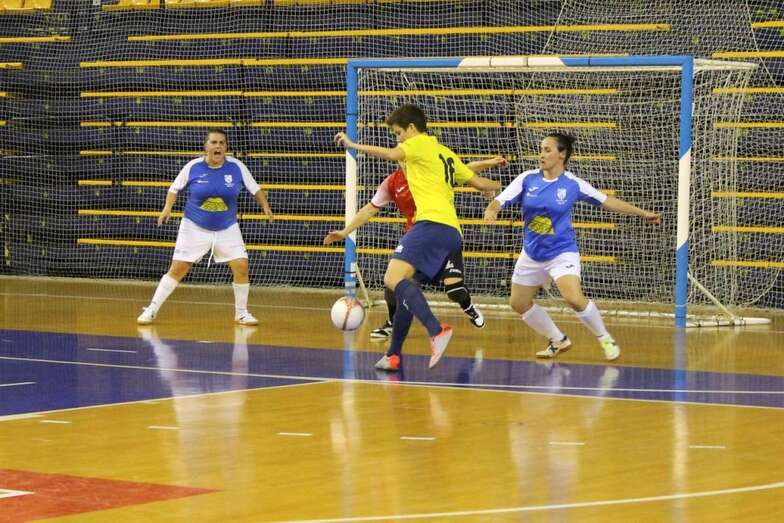 Imagen de un partido del Preconte en esta temporada (Foto TA)